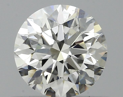 0.52 carat H-SI1 Excellent cut Natūralus Round Deimantas (1)