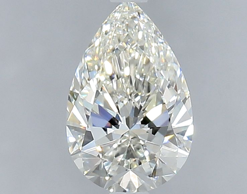 1.0 carat I-IF Natūralus Pear Deimantas (1)