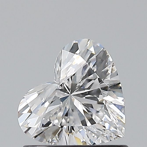 0.7 carat D-VS1 Natūralus Heart Deimantas (1)