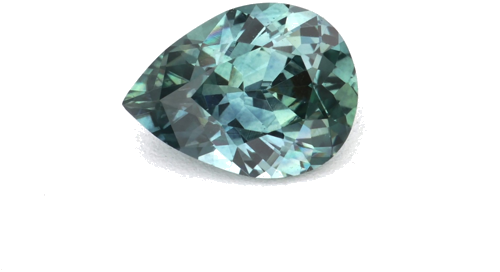 0.47 carat GREEN Pear Safyras (1)