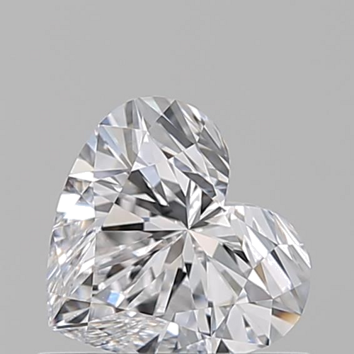 0.6 carat D-VS1 Natūralus Heart Deimantas (1)