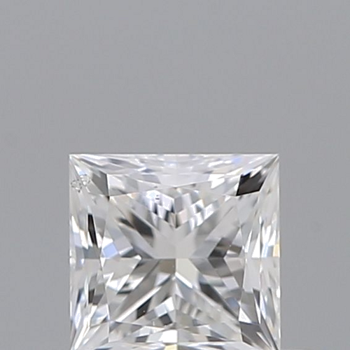 0.4 carat D-SI2 Natūralus Princess Deimantas (1)