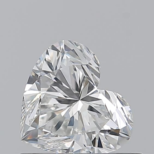 0.61 carat G-VS2 Natūralus Heart Deimantas (1)