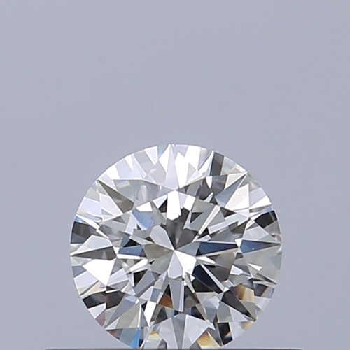 0.39 carat F-VVS1 Excellent cut Natūralus Round Deimantas (1)