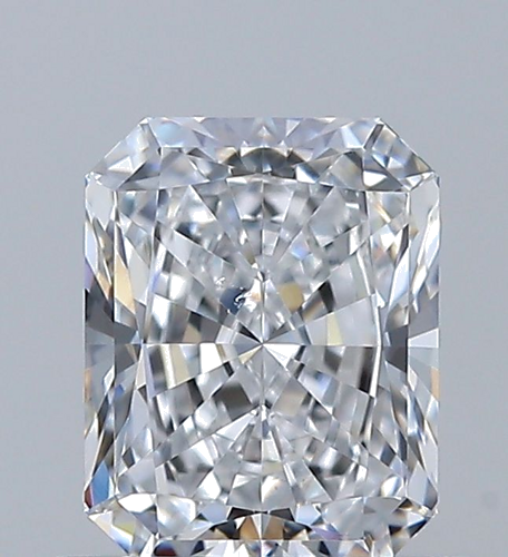 0.7 carat D-VS2 Natūralus Radiant Deimantas (1)