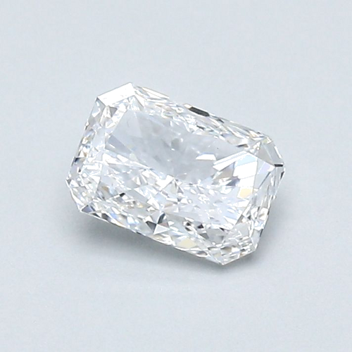 0.5 carat D-VS1 Natūralus Radiant Deimantas (1)