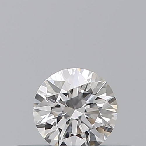 0.19 carat F-VVS1 Excellent cut Natūralus Round Deimantas (1)