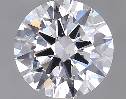 0.6 carat E-SI2 Excellent cut Natūralus Round Deimantas (1)