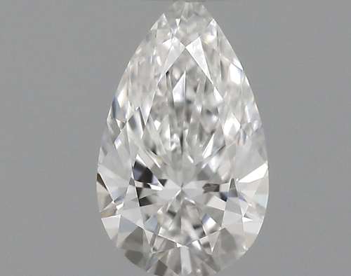 0.27 carat E-VVS2 Natūralus Pear Deimantas (1)