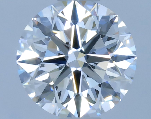0.57 carat D-VVS2 Excellent cut Natūralus Round Deimantas (1)
