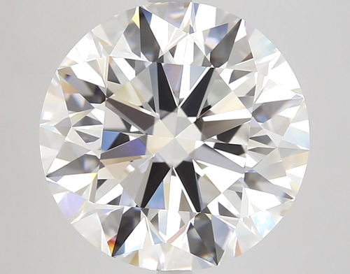 7.33 carat F-VVS1 Excellent cut Natūralus Round Deimantas (1)