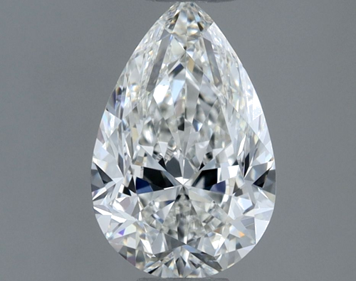 0.8 carat G-VS1 Natūralus Pear Deimantas (1)