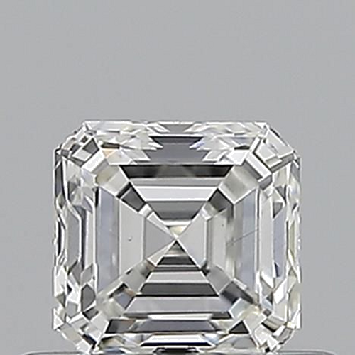0.5 carat G-VS1 Natūralus Asscher Deimantas (1)