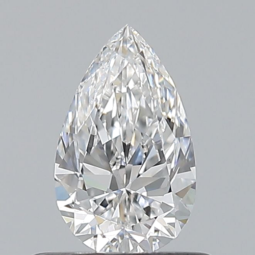 0.5 carat E-VS1 Natūralus Pear Deimantas (1)