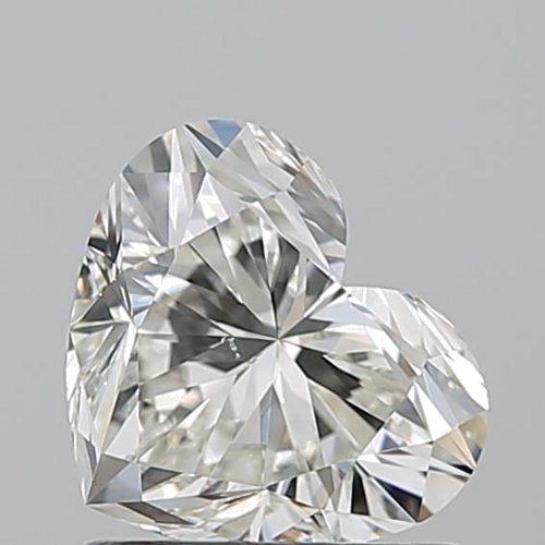 1.01 carat J-VS2 Natūralus Heart Deimantas (1)