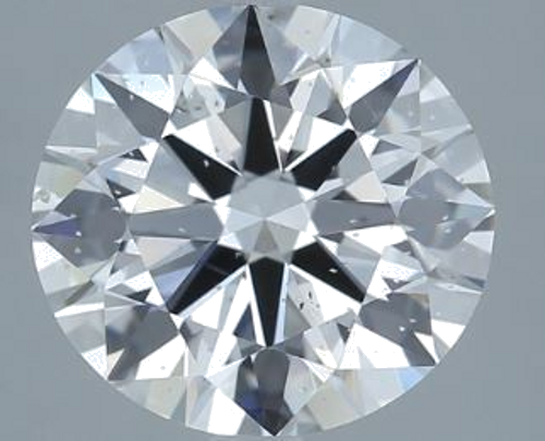 3.21 carat E-SI1 Excellent cut Natūralus Round Deimantas (1)