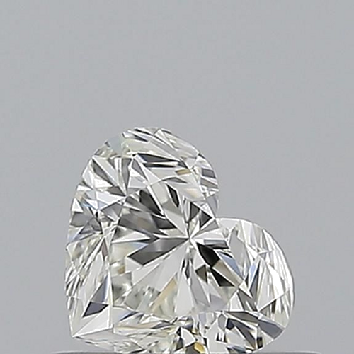 0.5 carat I-VVS1 Natūralus Heart Deimantas (1)