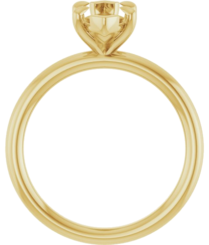 Sužadėtuvių Žiedas „Claw-Prong Solitaire“ 14k yellow gold Marquise 11mm x 5.5mm (2)