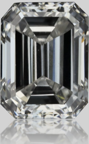 0.3 carat F-VVS2 Natūralus Emerald Deimantas (1)