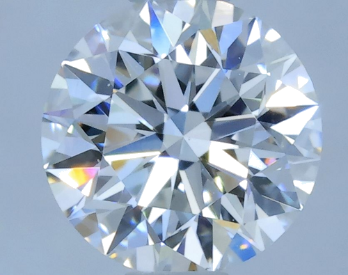 0.53 carat E-VS2 Excellent cut Natūralus Round Deimantas (1)