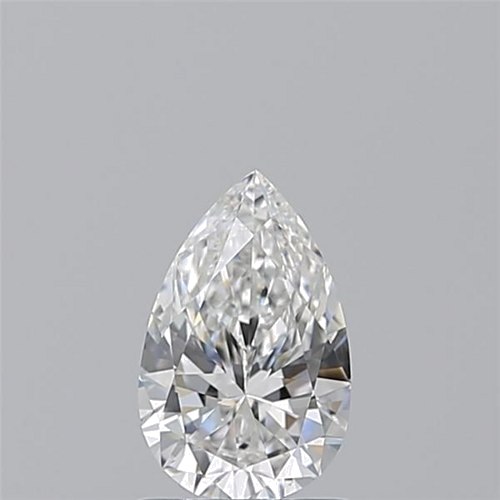 1.0 carat E-VVS2 Natūralus Pear Deimantas (1)
