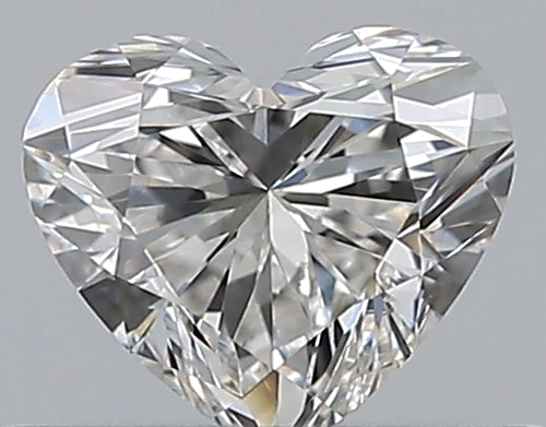 0.4 carat F-VS1 Natūralus Heart Deimantas (1)