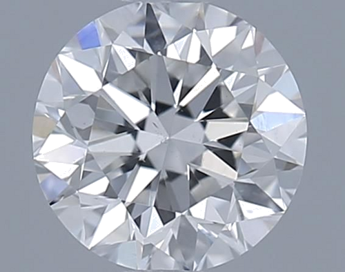 0.5 carat F-SI1 Very Good cut Natūralus Round Deimantas (1)