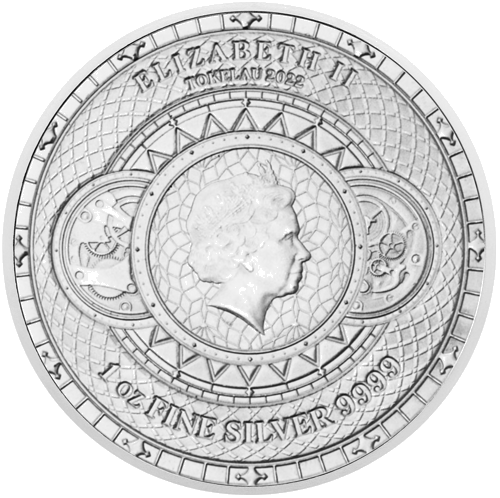 1 oz Chronos Tokelau Silver Coin (Mixed Years) (6)