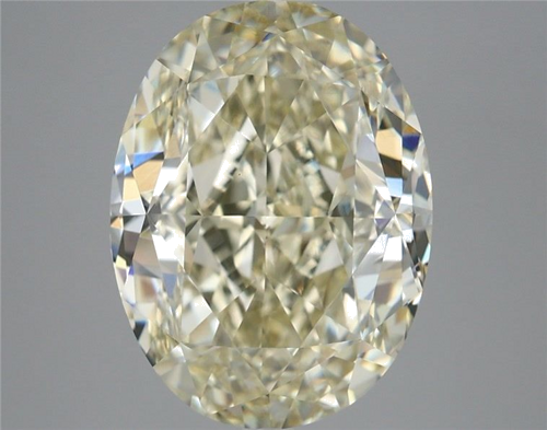 7.51 carat Fancy Light Brownish Greenish Yellow-VS2 Natūralus Oval Deimantas (1)