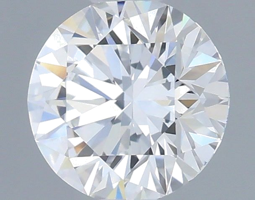 0.53 carat F-VVS2 Excellent cut Natūralus Round Deimantas (1)