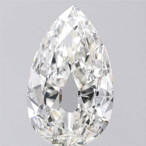 1.0 carat J-SI2 Natūralus Pear Deimantas (1)