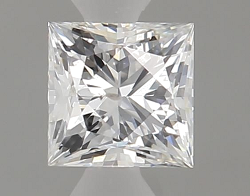 0.35 carat F-SI2 Natūralus Princess Deimantas (1)