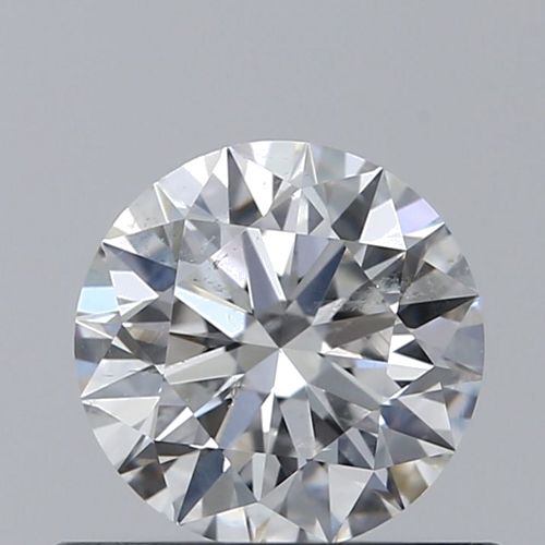 0.5 carat F-SI2 Excellent cut Natūralus Round Deimantas (1)