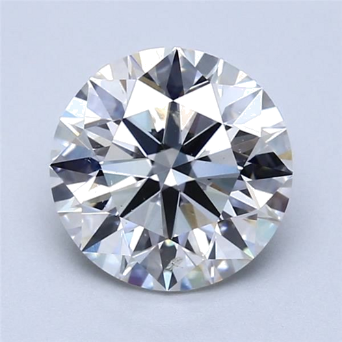 2.0 carat I-SI2 Excellent cut Natūralus Round Deimantas (1)
