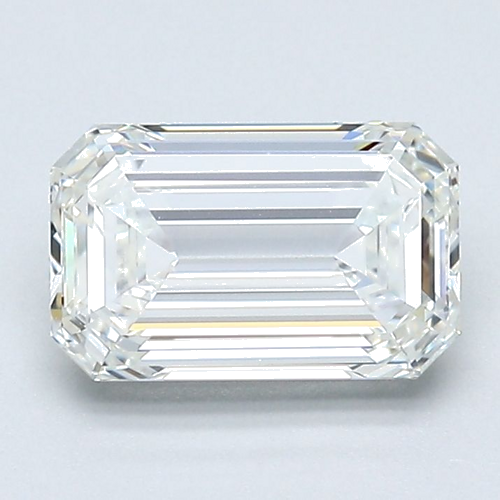 1.51 carat I-VVS2 Natūralus Emerald Deimantas (1)