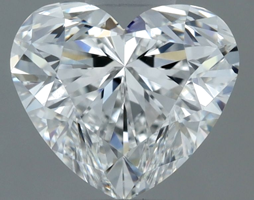1.03 carat F-VS1 Natūralus Heart Deimantas (1)