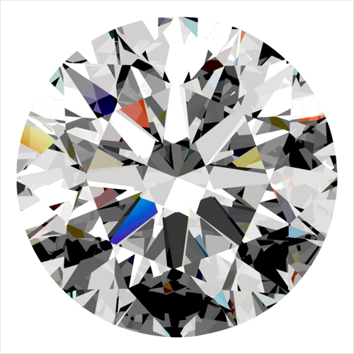 0.32 carat G-VS1 Excellent cut Natūralus Round Deimantas (1)