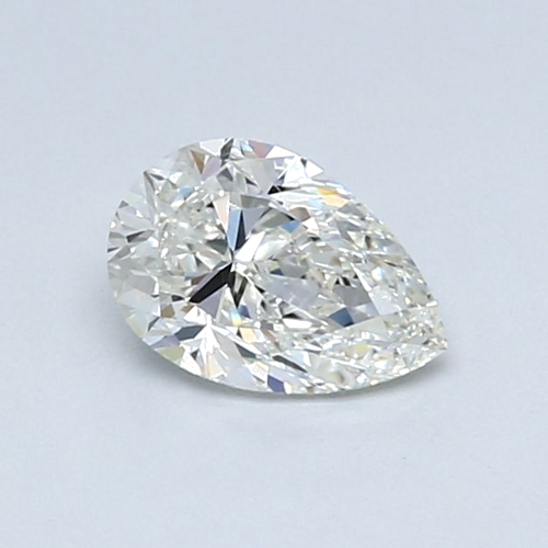 0.9 carat I-VS1 Natūralus Pear Deimantas (1)
