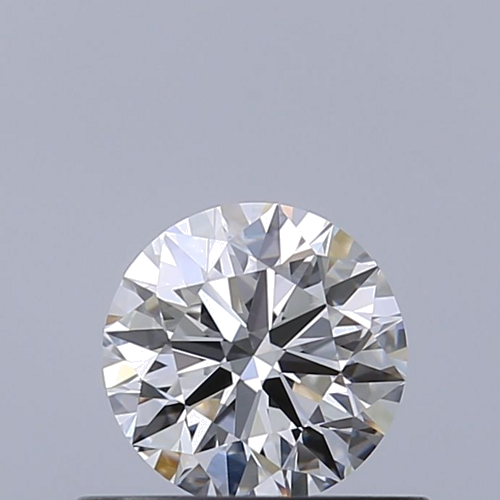 0.5 carat E-VVS2 Excellent cut Natūralus Round Deimantas (1)
