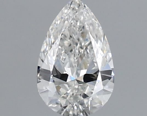 0.4 carat G-VS2 Natūralus Pear Deimantas (1)