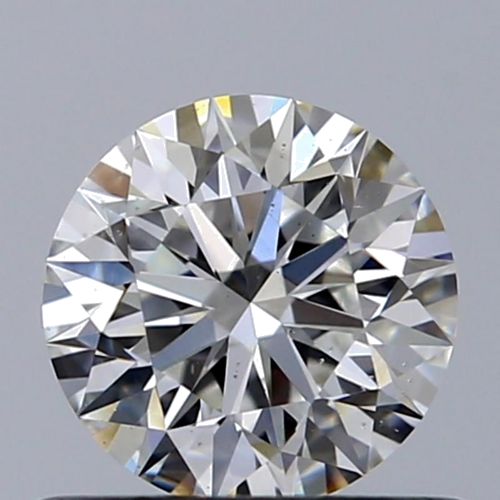 0.55 carat F-SI1 Excellent cut Natūralus Round Deimantas (1)
