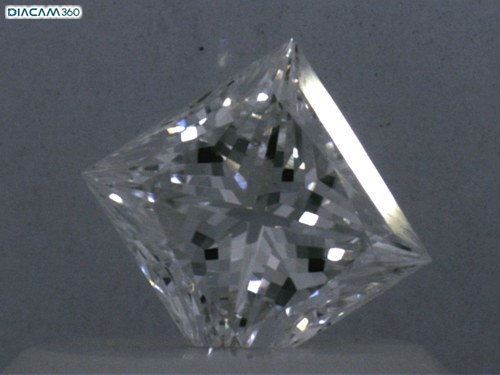 0.31 carat F-VS2 Natūralus Princess Deimantas (1)
