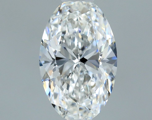 0.5 carat F-VVS2 Natūralus Oval Deimantas (1)