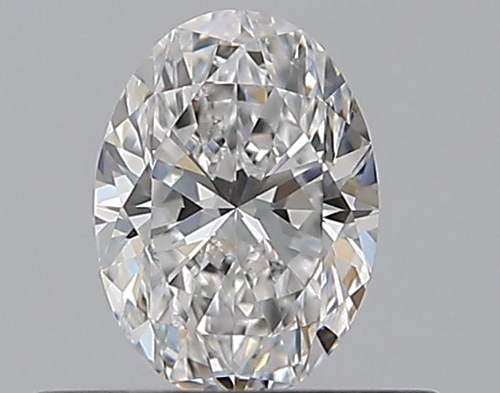 0.4 carat D-SI1 Natūralus Oval Deimantas (1)
