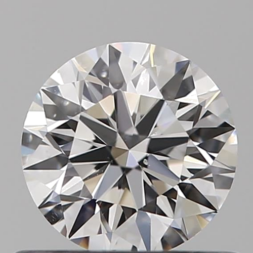 0.53 carat E-SI1 Excellent cut Natūralus Round Deimantas (1)