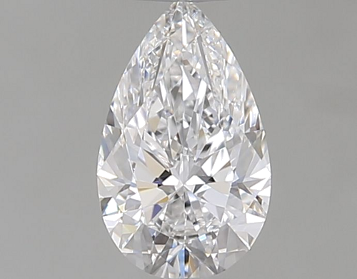0.4 carat E-VVS1 Natūralus Pear Deimantas (1)