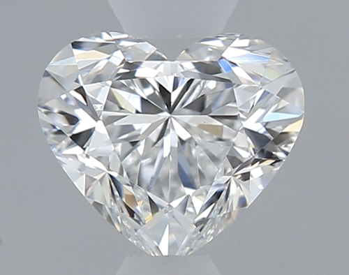 0.45 carat E-VS1 Natūralus Heart Deimantas (1)