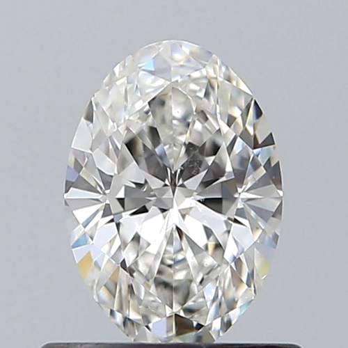 0.6 carat G-SI1 Natūralus Oval Deimantas (1)