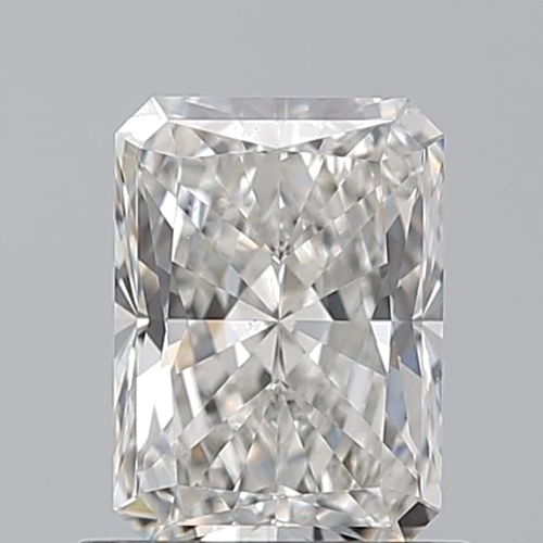 1.01 carat J-VS2 Natūralus Radiant Deimantas (1)