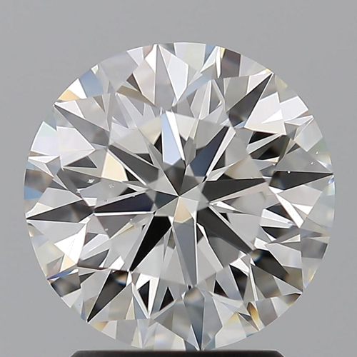 2.2 carat H-VS2 Excellent cut Natūralus Round Deimantas (1)